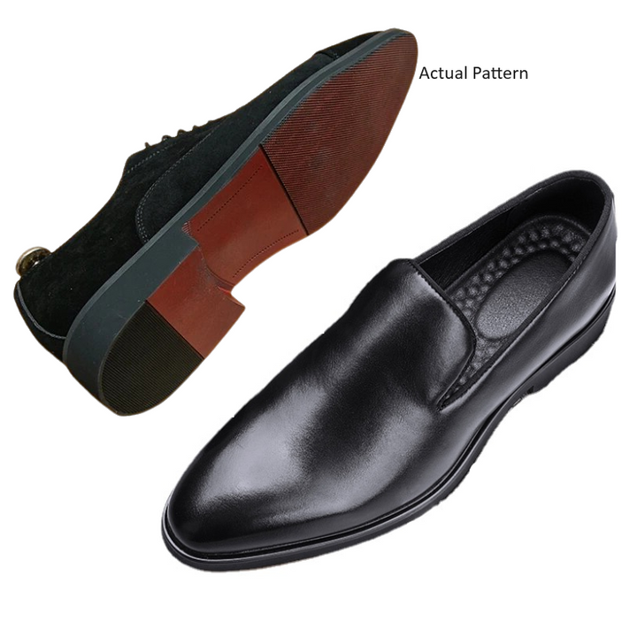 The Rossi - Red Bottom Classic Leather Loafers - Ashour Shoes