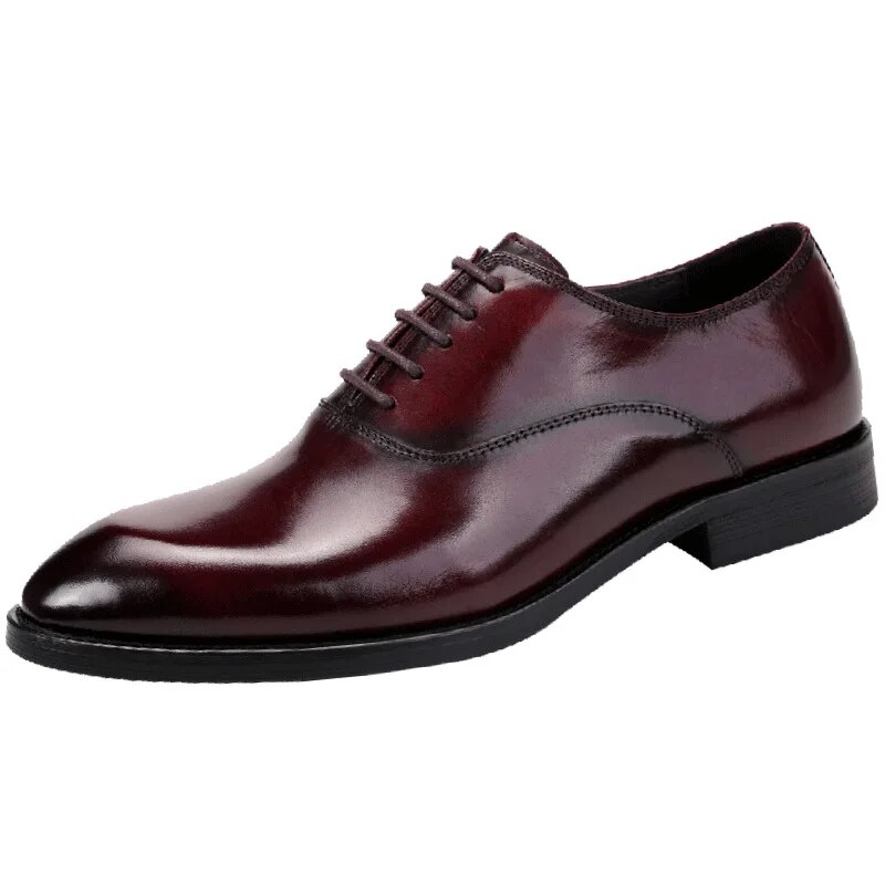 La Finezza - Italian Style Genuine Leather Oxfords Dress Shoes (Best seller) - Ashour Shoes