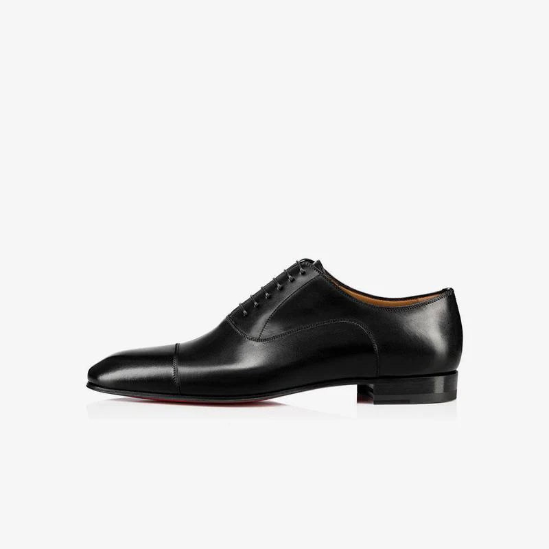 Il rosso X2 - Luxury red bottom sole oxford dress shoes for men - Ashour Shoes