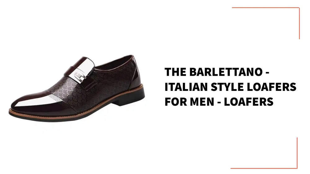 The Barlettano - Italian Style Loafers For Men - Loafers by@Outfy