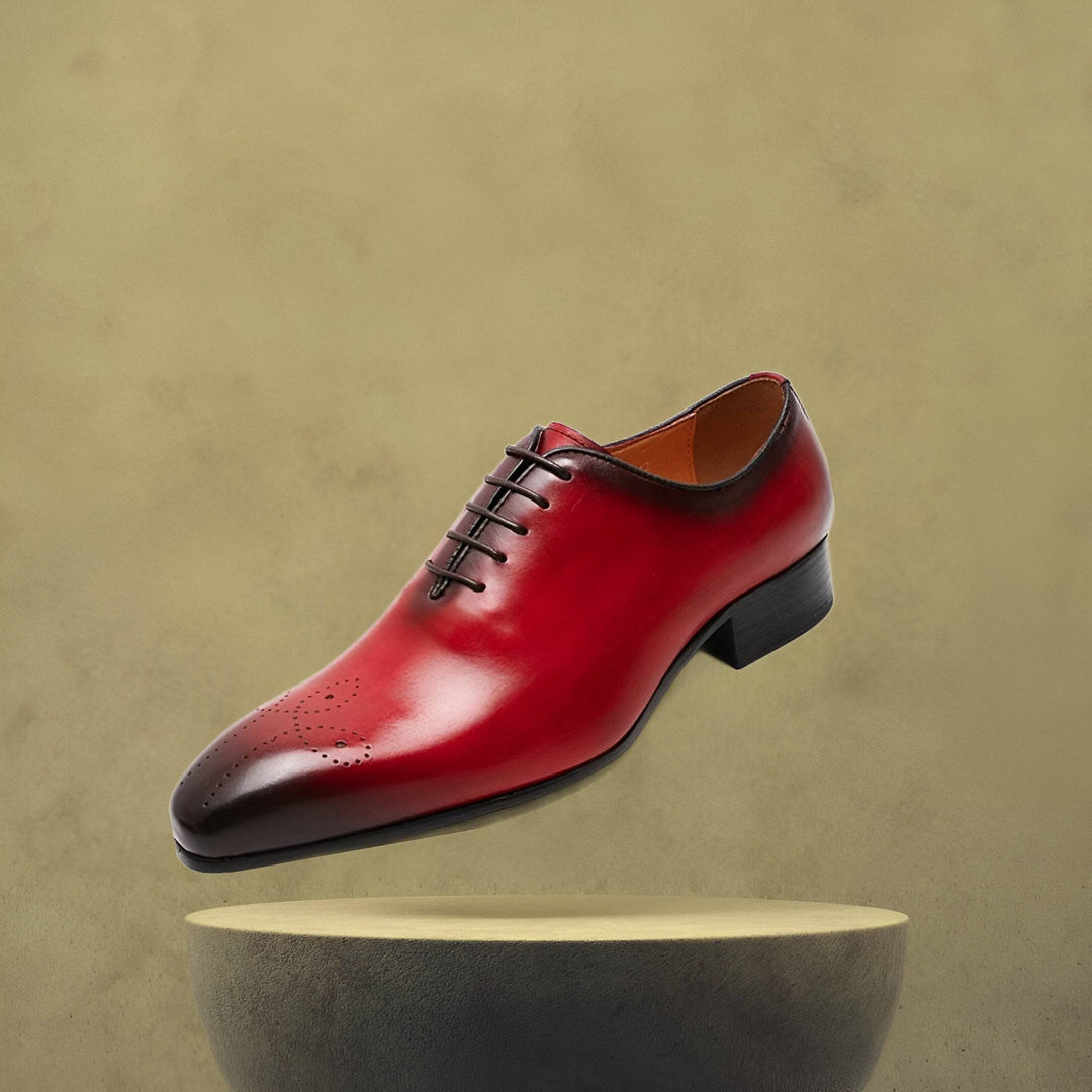 The Ardito - Men's Elegant Leather Oxford Dress Shoes (Whole Cut Oxfor ...