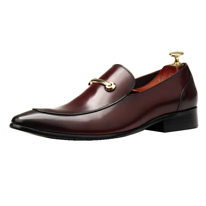 il Lusso Elegance - Italian Style Genuine Leather Loafers for Men - Ashour Shoes