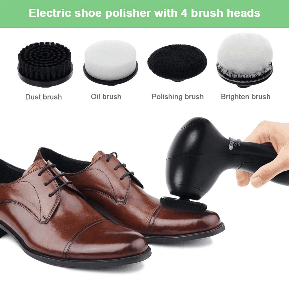 Electric Shoe Polisher, Scrubber & Shoe Cleaner - Ashour Shoes