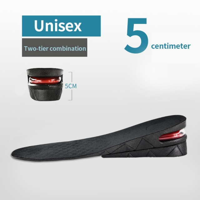 The Classic Adjustable Height Increase Insole Cushion. 1.5-3.5 inch