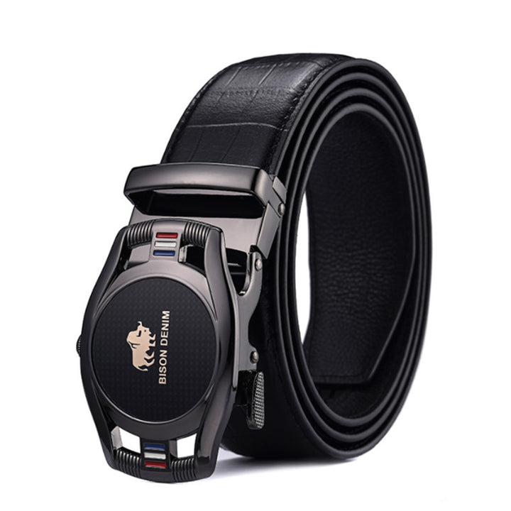 Automatic Buckle - Men's Genuine Leather Belt