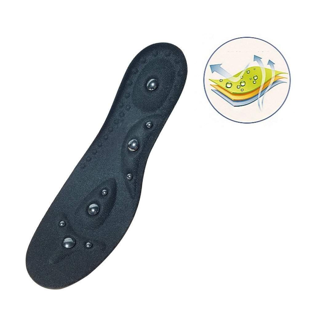 Magnetic massage insoles, foot massage shoe isnerts