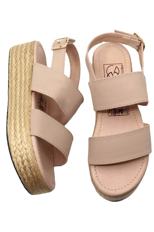 Yute - Wedge Sandals For Women - Ashour Shoes