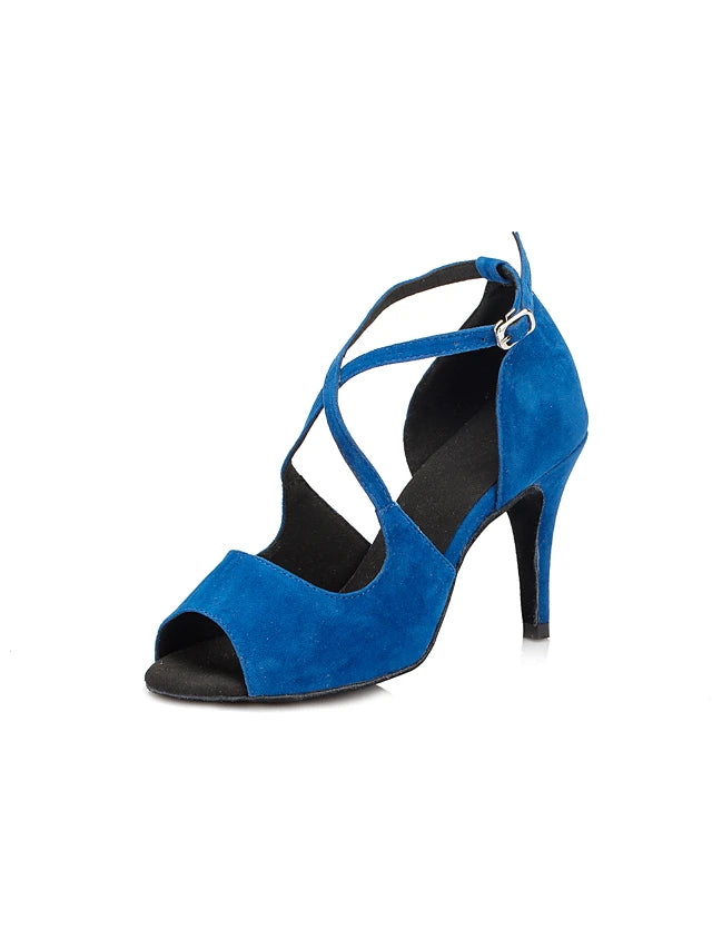 Stiletto - High Heels Buckle Sandal Women's Latin Shoes