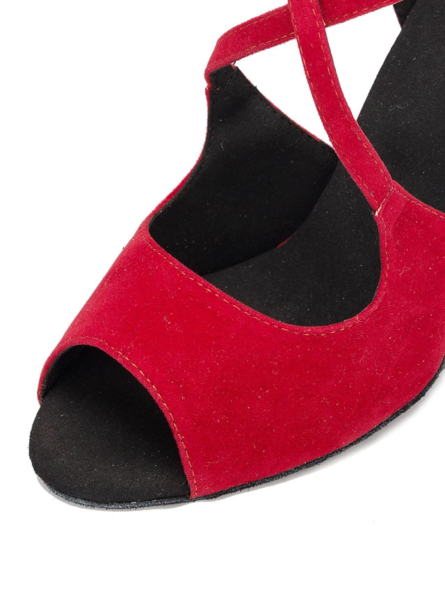 Stiletto - High Heels Buckle Sandal Women's Latin Shoes
