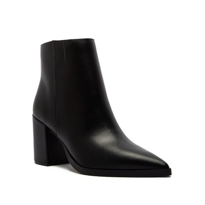 PLANRYA - High Heel Leather Boots For Women