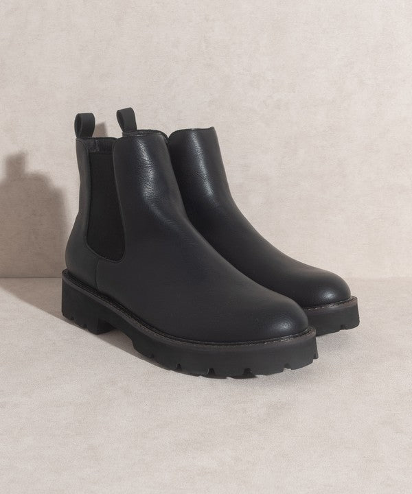 Gianna - Chunky Sole Chelsea Boots For Women - Ashour Shoes