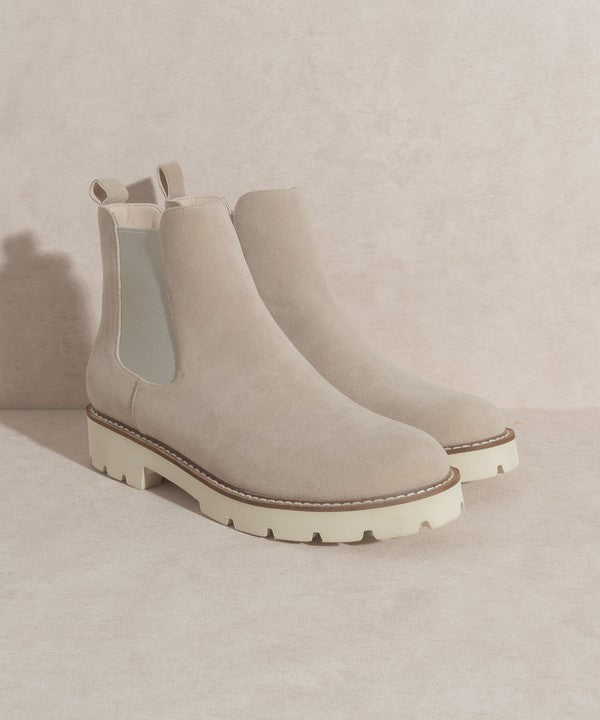 Gianna - Chunky Sole Chelsea Boots For Women - Ashour Shoes