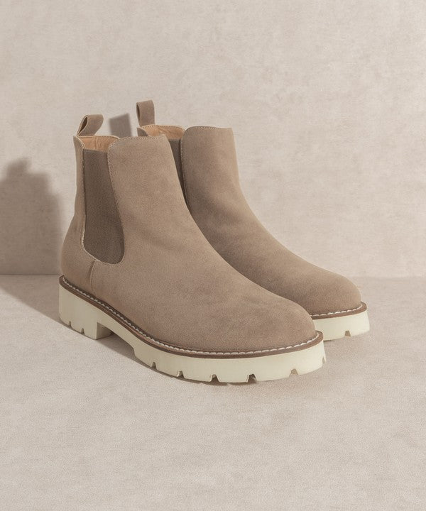 Gianna - Chunky Sole Chelsea Boots For Women - Ashour Shoes