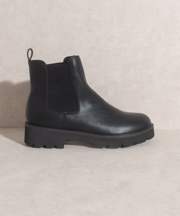 Gianna - Chunky Sole Chelsea Boots For Women - Ashour Shoes