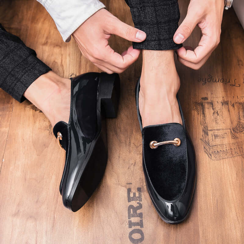 il Lusso - Original Italian Style Elegant Leather Loafers for Men (Dress Shoes)