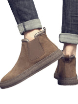 il Minimo - Men's Minimalist Slip On Chelsea Boots - Ashour Shoes