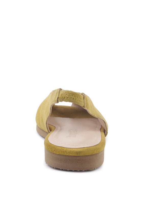 GRETCHEN SLINGBACK FLAT SANDALS for women - Ashour Shoes