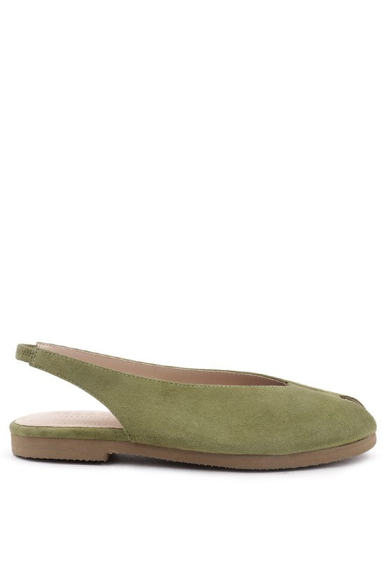 GRETCHEN SLINGBACK FLAT SANDALS for women - Ashour Shoes