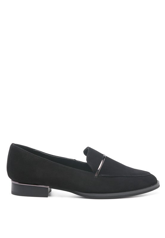 PAULINA - Suede Leather Loafers