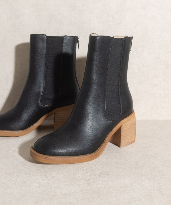 Oli - Chelsea High Heel Boots For women - Ashour Shoes