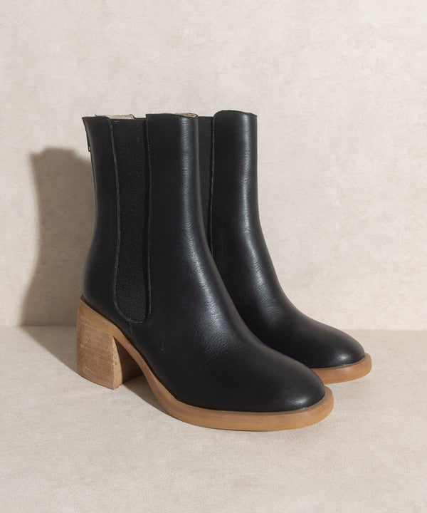 Oli - Chelsea High Heel Boots For women - Ashour Shoes