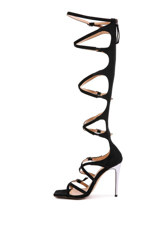 Gossips - Strappy Stiletto High Heel Sandals For women - Ashour Shoes