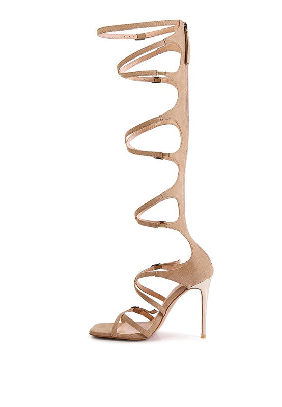 Gossips - Strappy Stiletto High Heel Sandals For women - Ashour Shoes