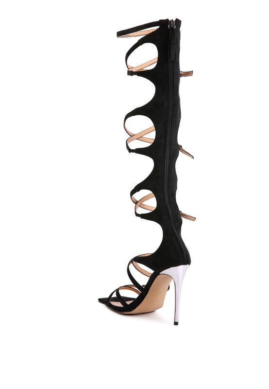 Gossips - Strappy Stiletto High Heel Sandals For women - Ashour Shoes