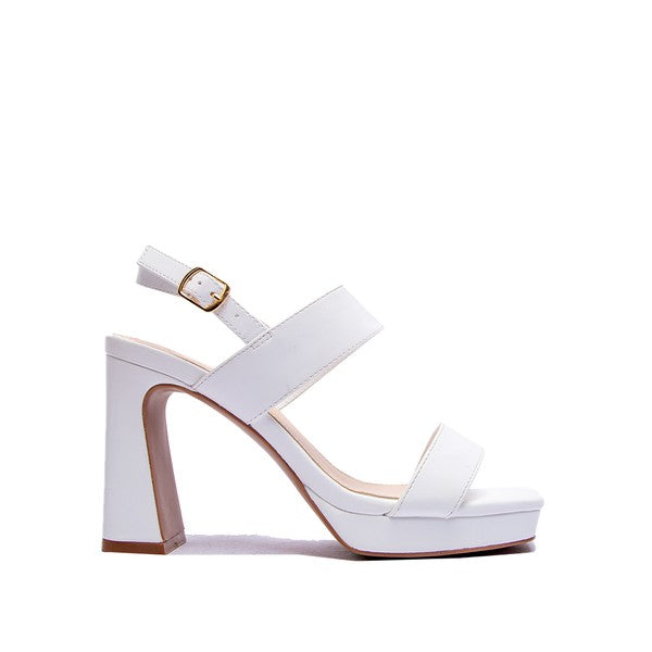 KRISHA- Elegant Strap Heeled Sandals For Women - Ashour Shoes