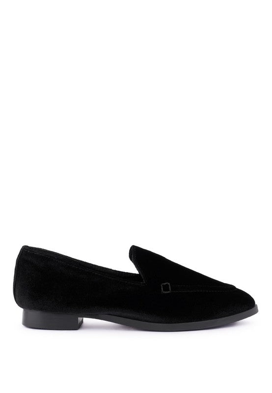 LUXE AP - Velvet Handcrafted Loafers for women