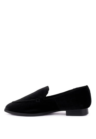 LUXE AP - Velvet Handcrafted Loafers for women