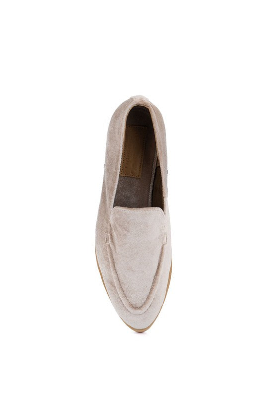 LUXE AP - Velvet Handcrafted Loafers for women