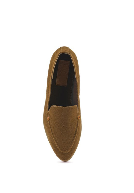 BOUGIE - Organic Canvas Loafers For Women - Ashour Shoes