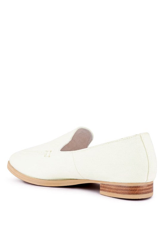 BOUGIE - Organic Canvas Loafers For Women