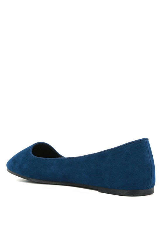 The Ore - Microfiber Casual Ballerinas loafers for women - Ashour Shoes