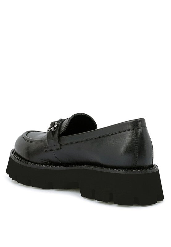 VIOT - Chunky Leather Loafers for women