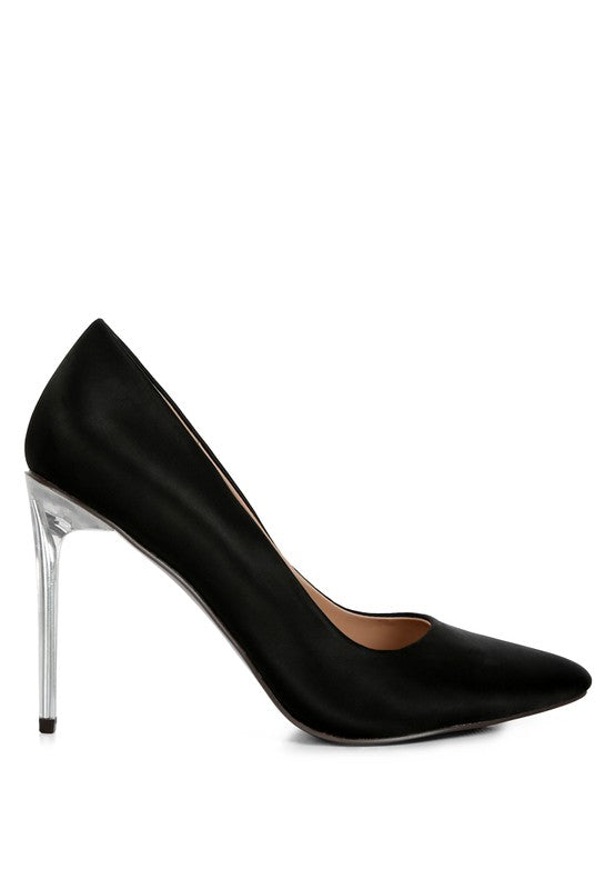 STAKES - Clear Heel Classic Pumps for Women