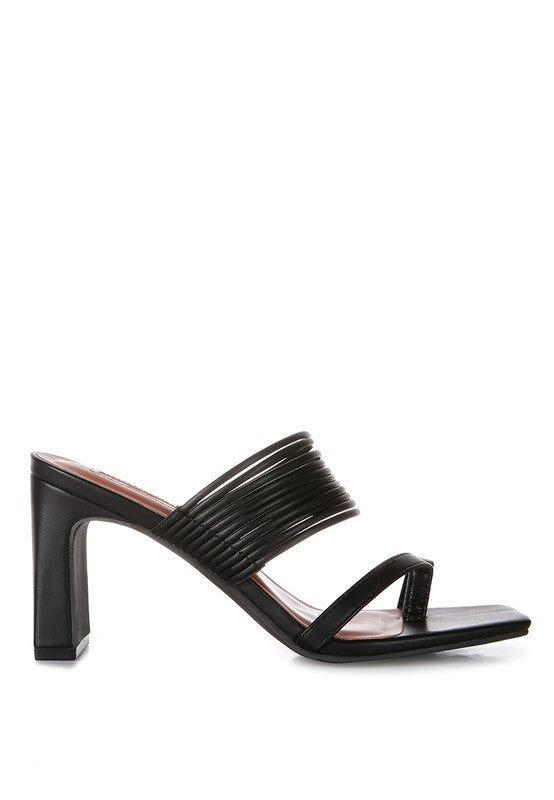 Follow Me Mid Block Heel Sandals For Women - Ashour Shoes