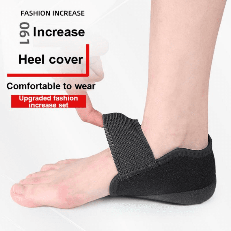 The New Invisible Height Increase Heel Pad - Socks like height insole - Ashour Shoes