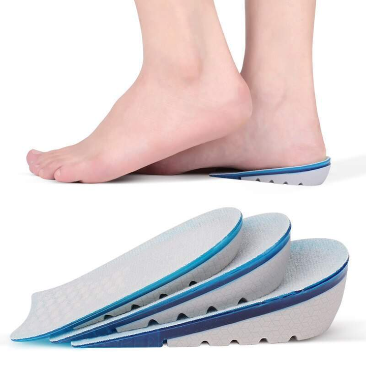 Honeycomb cushioned Invisible Heightening Insole - Compact Height inserts