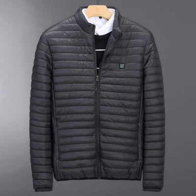 Heated cotton smart electric jacket