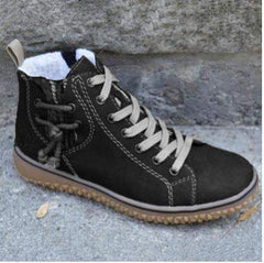 Orthopedic Ankle Boots - New flat heel snow boots - Unisex - Ashour Shoes