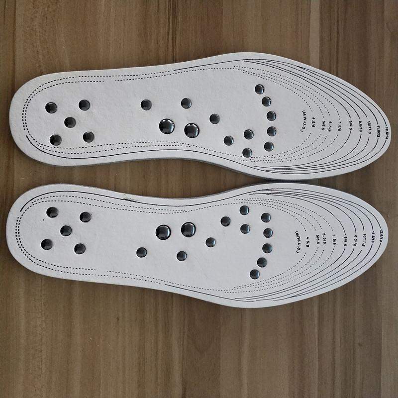 Eighteen magnets insoles, Shoes inserts with magnets, Magnetic therapy shoe inserts