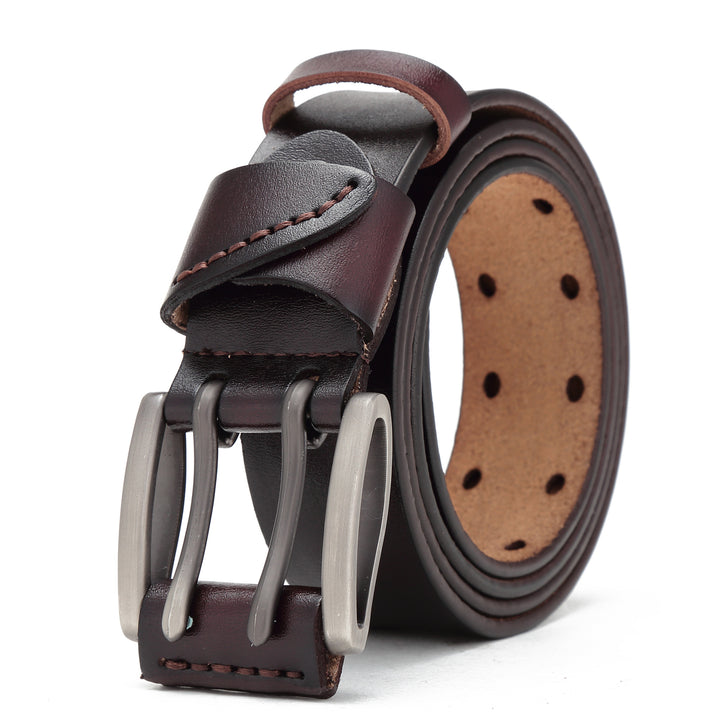 Punti - Men's leather Belt - Ashour Shoes