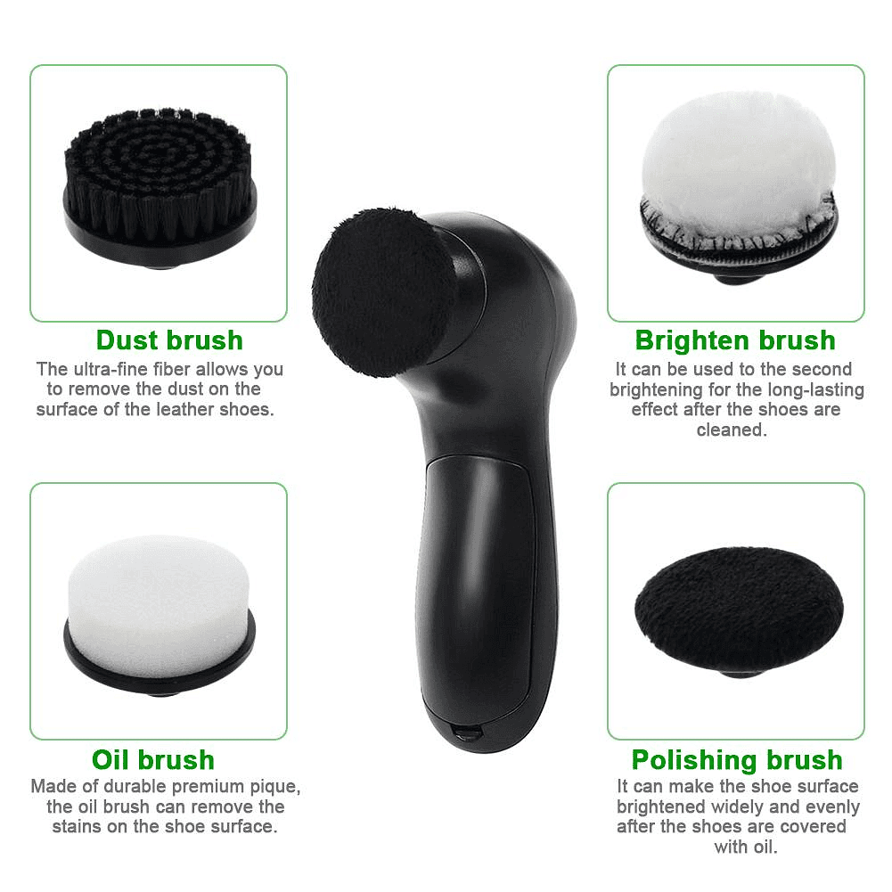 Electric Shoe Polisher, Scrubber & Shoe Cleaner - Ashour Shoes