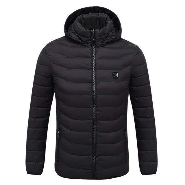 Heated cotton smart electric jacket