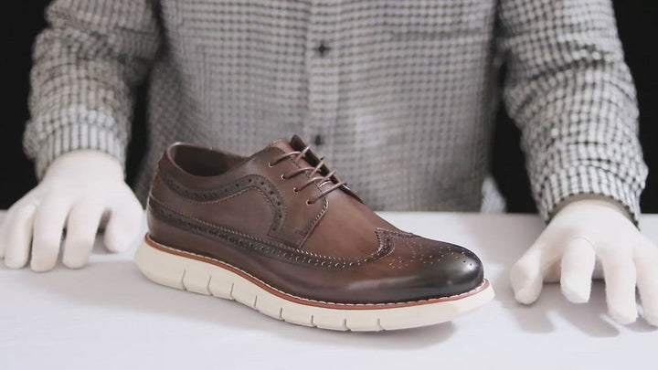 Tirolese - Leather brogue Dress Sneakers For Men (Oxford Inspired)