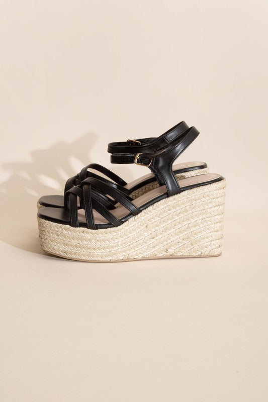 WEBSTER - WEDGE SANDAL PLATFORM HEELS for women