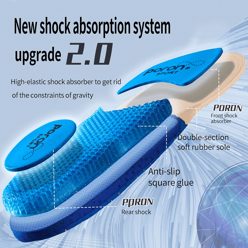 PORON Relief - Plantar fasciitis, Achilles heels, Arches & Bone Spurs - Ashour Shoes