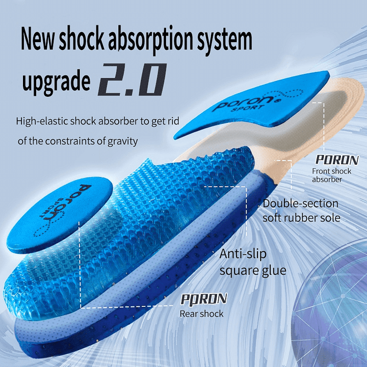PORON Relief - Plantar fasciitis, Achilles heels, Arches & Bone Spurs - Ashour Shoes